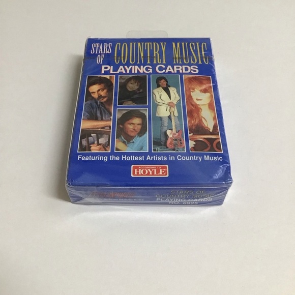 Stars of Country Music Playing Cards Hoyle Artist Photos Vintage 1996 NEW SEALED - Picture 4 of 5